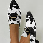 New In Spring And Autumn Pointed-toe Mules Shoes Low-cut Slip-on Leisure