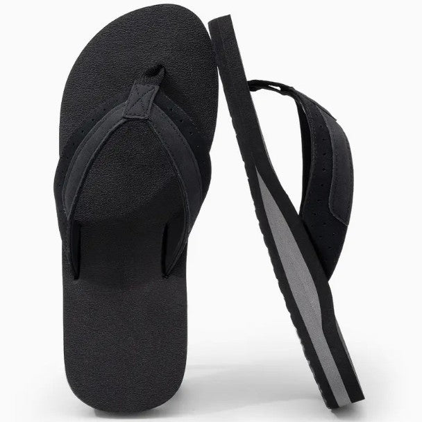 Men's Leather Beach Flip-flops Flip-flops Flip-flops Pes Cavus