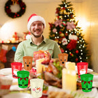 12 Pcs Christmas Drink Cups - The Premium