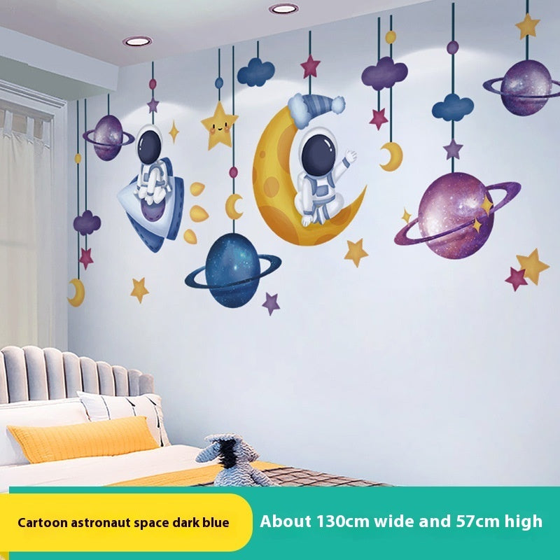 Spaceman Astronaut Wall Decorations Stickers