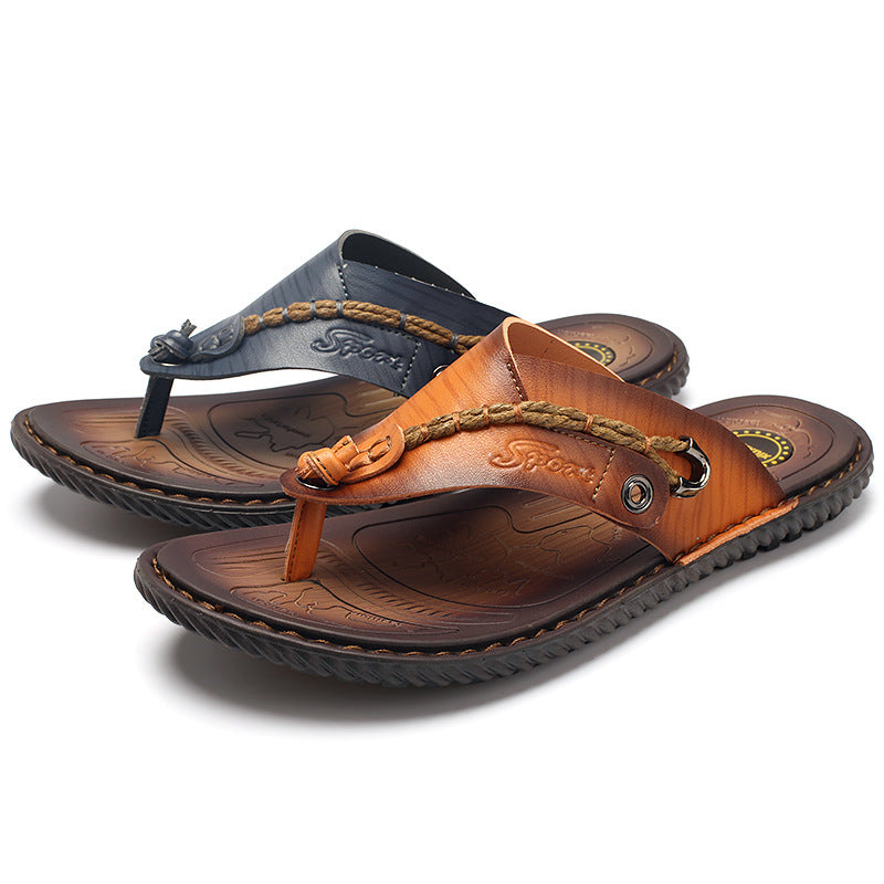 Plus Size Herringbone Outdoor Slippers