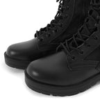 High-top Outdoor Black Breathable Wear-resistant Hiking Boots