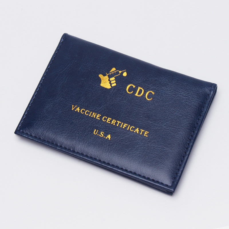 CDC Vaccination Protective Sleeve Card Holder