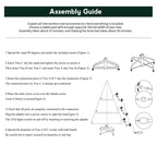 Aspen Slim Fir 7.5ft Christmas Tree Pre-Lit Artificial With 4,570 Branch Tips & 1,555 Low-Voltage Warm LED Lights, Foldable Stand & Realistic Flame-Resistant Branches