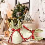 5 Pcs Christmas Antler Gift Bags - The Premium