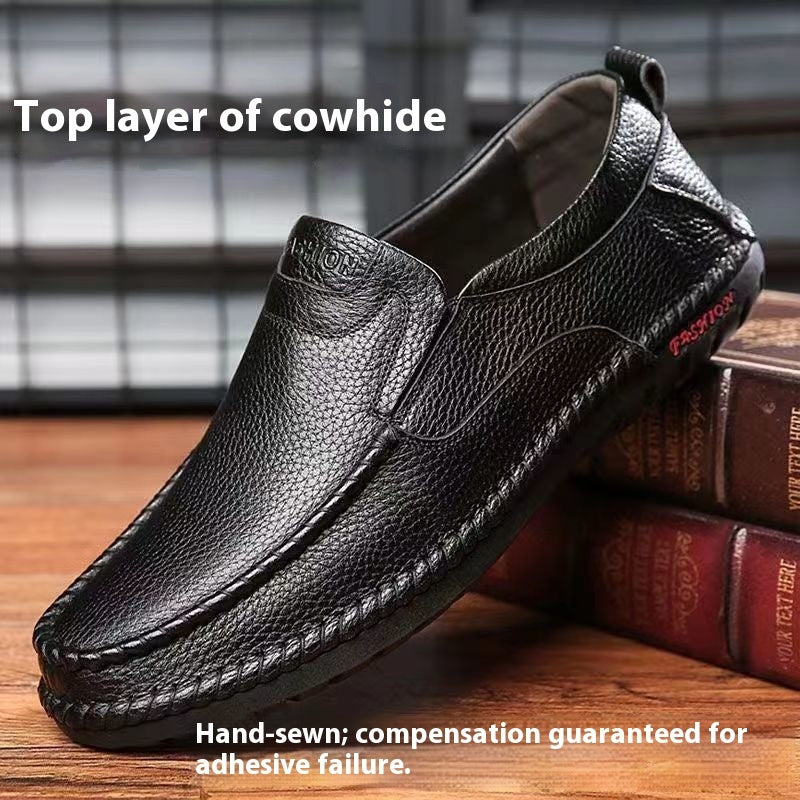 Men's Slip-on New Casual Leather Shoes