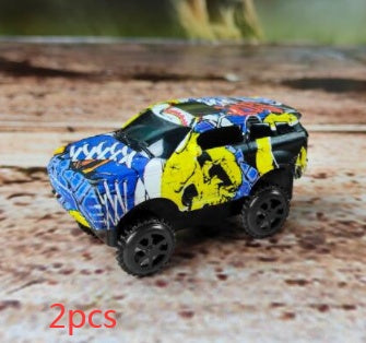 Children's Electric Assembled Track Racing Simulation Animal Tyrannosaurus Dinosaur Toy Puzzle Boy Gift