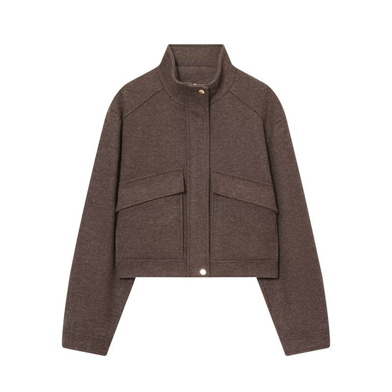 Women's Casual Loose Design Long Sleeve Jacket