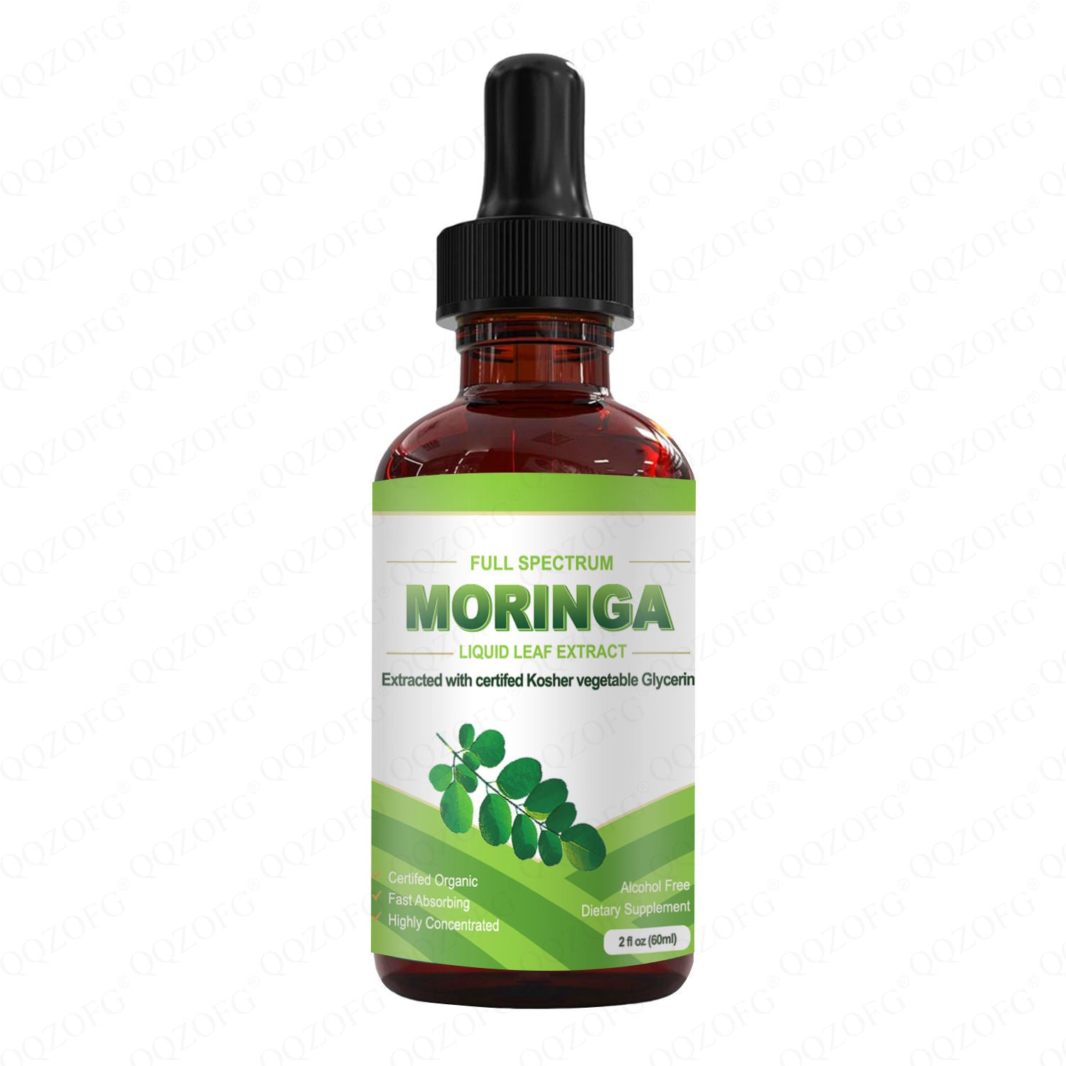 Moringa Leaf Extract Drops For Antioxidant Digestive Health 60ml