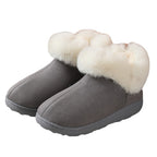 New Bag Heel Winter Home Indoor Platform Warm Couples Cotton Shoes
