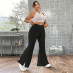 Simple Fashionable Casual Draping Leg-slimming Wide-leg Pants