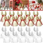 5 Pcs Christmas Antler Gift Bags - The Premium