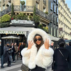 Faux Fur Coat Environmental Protection Women