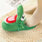 Animal Slippers Dancing Spoof Dinosaur Cotton Shoes Sand Carving