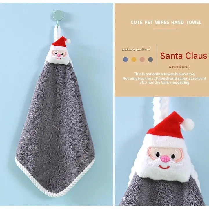 Christmas Theme Hand Towel--1pcs - The Premium