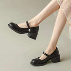 New Spring Loafers British Style Versatile Single-layer Shoes