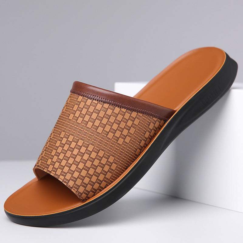 Men's Simplicity Fashionable All-match Breathable Slippers