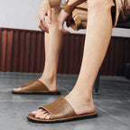 Spring And Summer New Men's Outdoor Leather Sandals