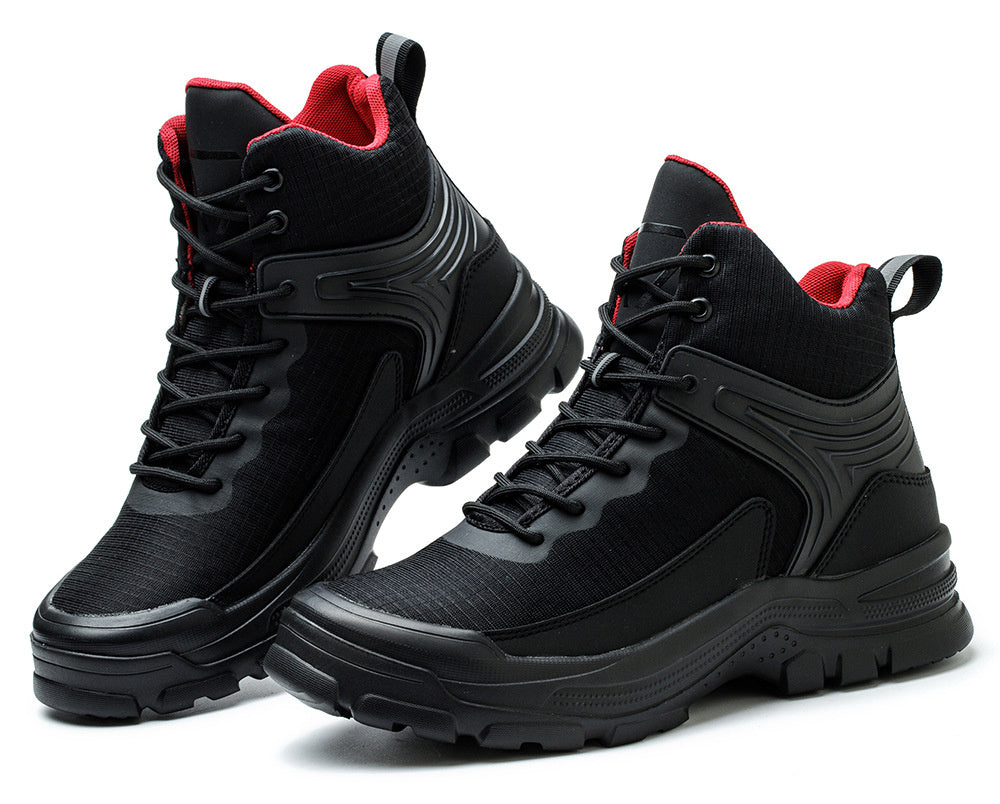 Men's Comfortable Breathable Anti-smashing And Anti-penetration Waterproof Work Shoes