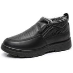 Winter Middle-aged And Elderly Thickened Non-slip Waterproof Fleece-lined Cotton Shoes