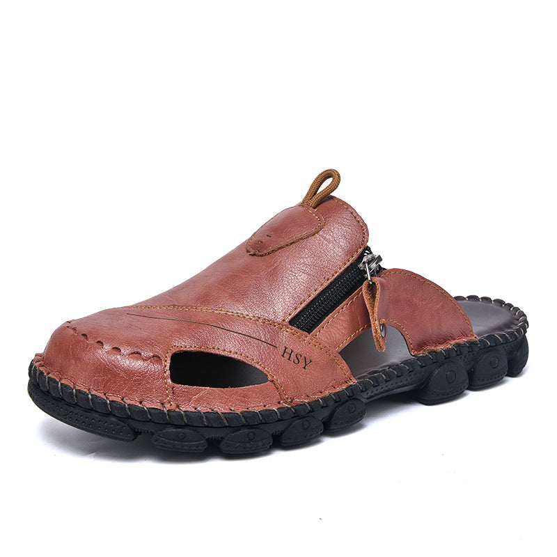 Summer Outdoor Men's Half Slippers Casual Lazybones' Shoes Fashion