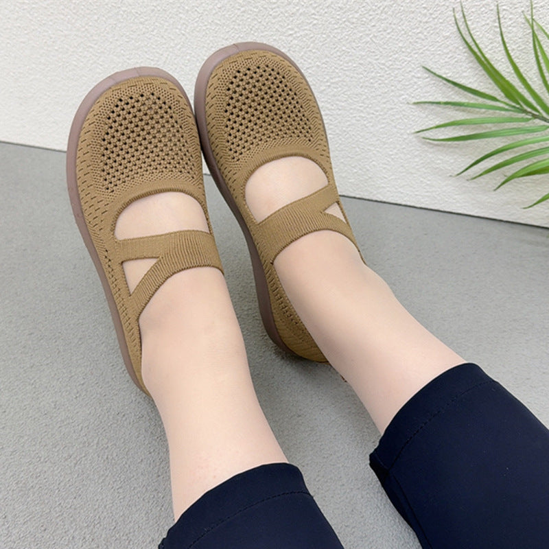 Fabric Women's Flat Casual Sports Flats