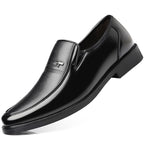 Casual Men's Leather Business Soft Bottom Shoes