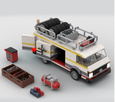 Sports Car Racing MOC Assembly For Children