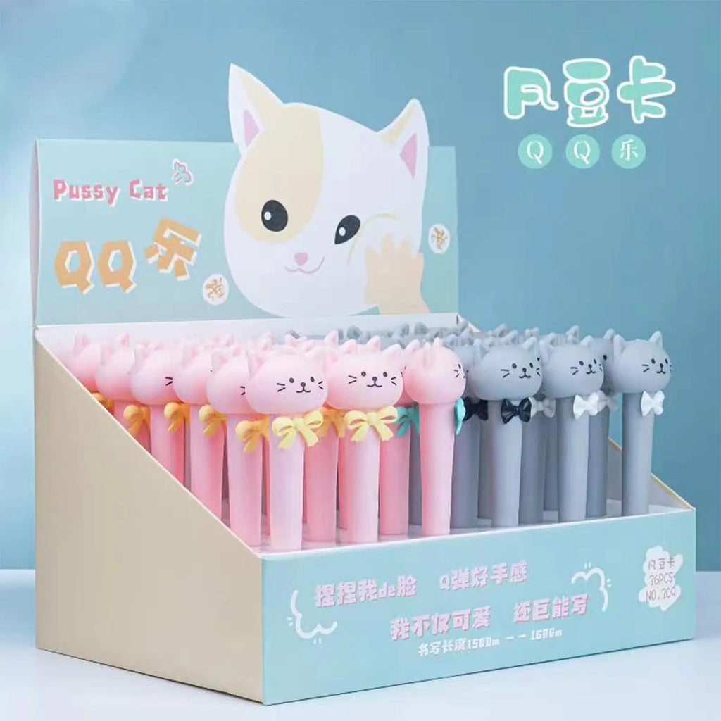 Pussycat Stress Relieves Gel Pen-3097 - The Premium