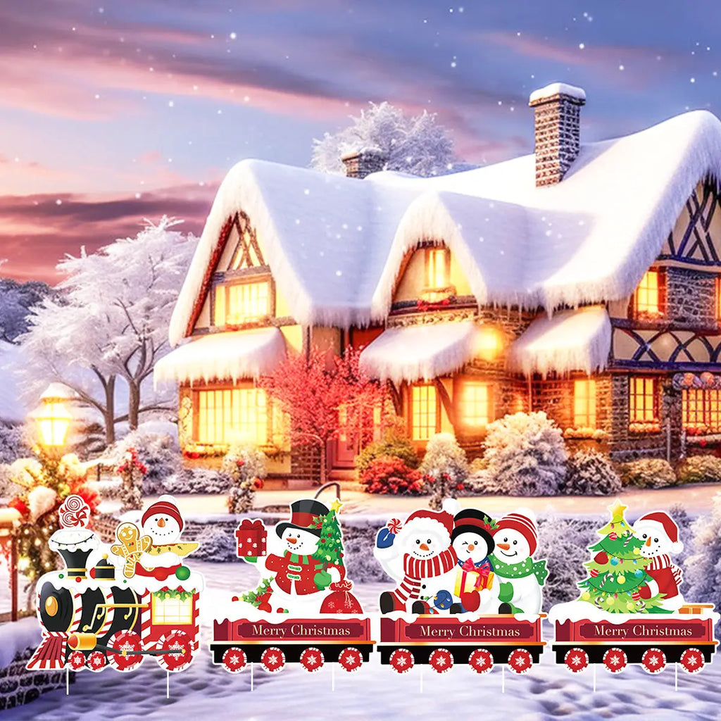 4PCS Christmas Garden Decorations - The Premium