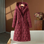 Down Cotton Coat Women's Mid-length Jacket