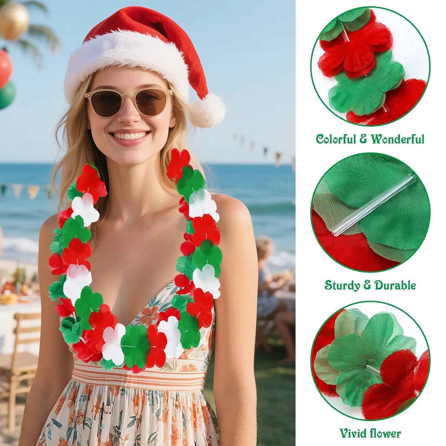 24 Christmas Leis - The Premium