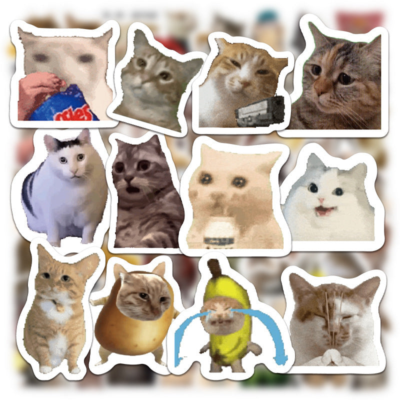 110 Cute Cat Stickers Funny