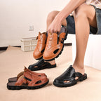 Summer Outdoor Men's Half Slippers Casual Lazybones' Shoes Fashion