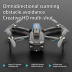 M10 Drone With Screen Control, Brushless Remote Control, Foldable Optical Flow Positioning  Toy